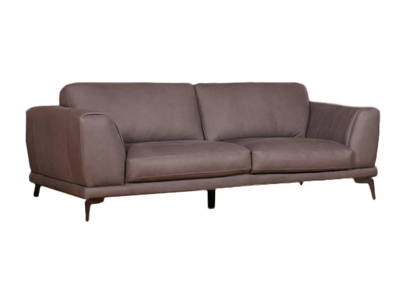 Sofa - Grau Leder - DESIDE