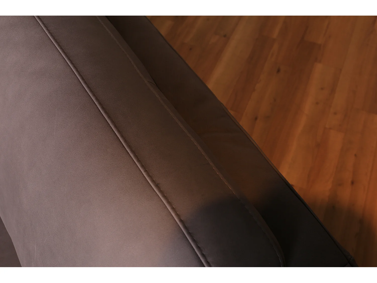 Sofa - Grau Leder - DESIDE