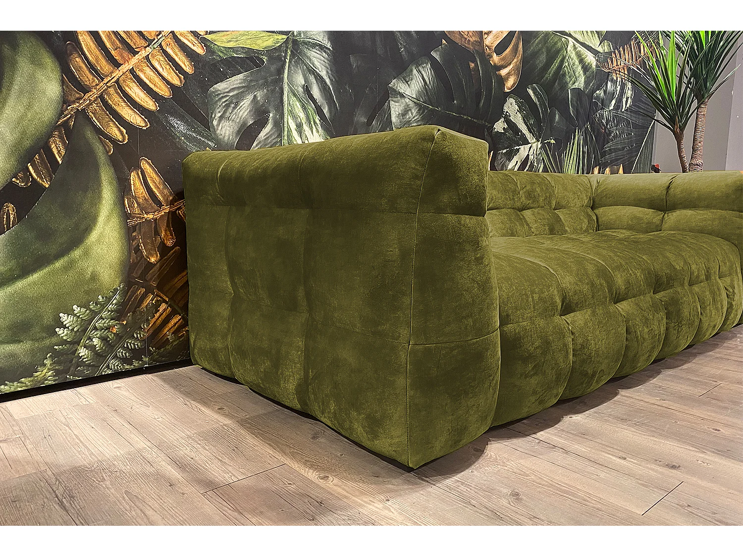 Sofa - Grün Velvet - ROSARIO