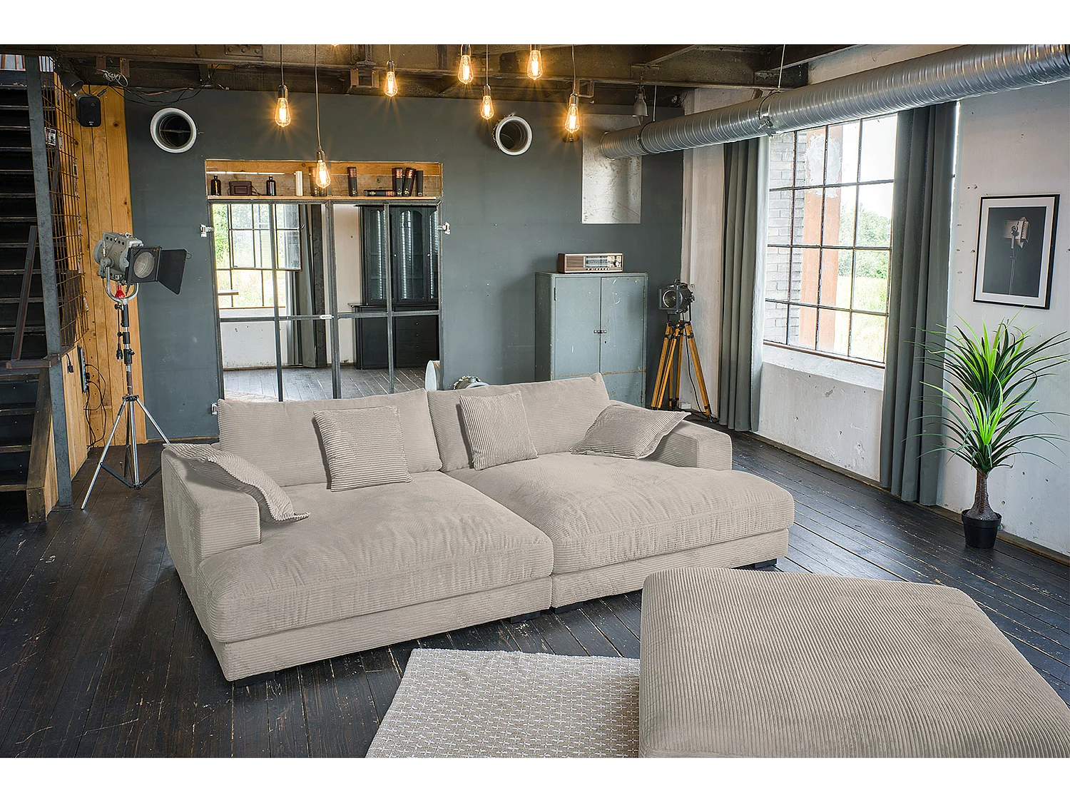 Big - Taupe Cord - MADELINE