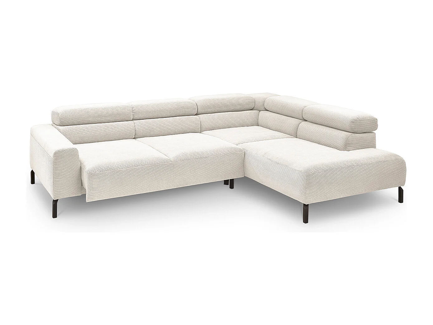 Hoekbank - Wit Koord - DELIA