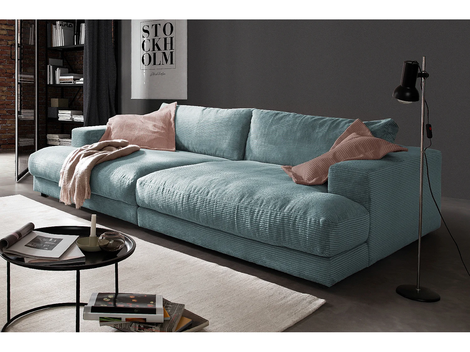 Big - Hellblau Cord - MADELINE