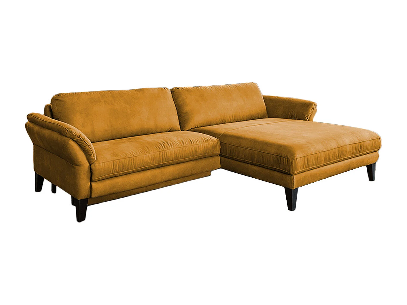 Ecksofa - Gold Webstoff - MALTA