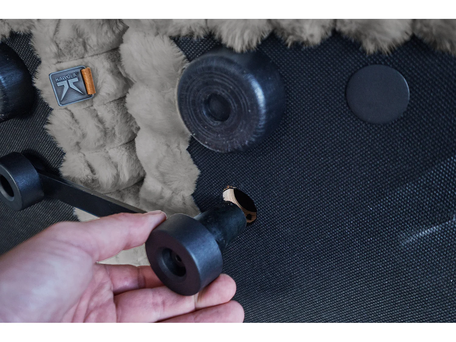 Modulsofa - Grau Cord - WIOLO SOFT