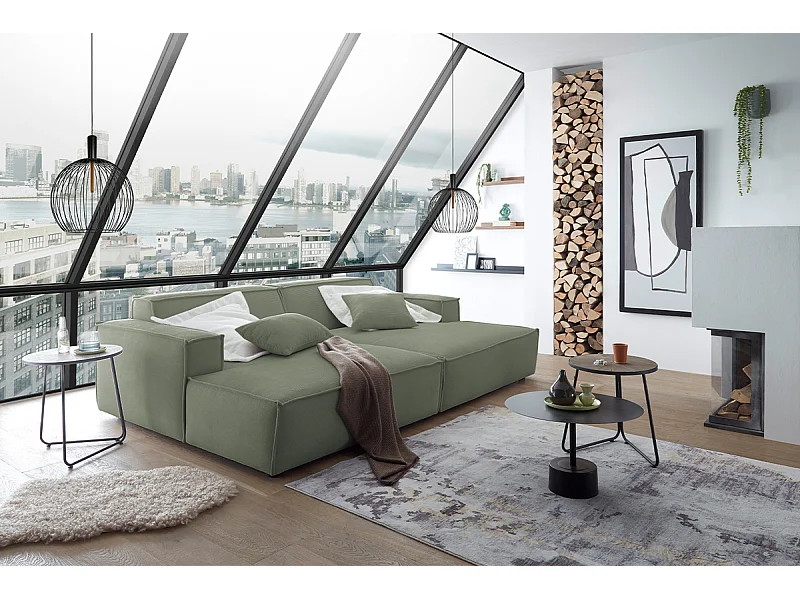 Sofá - verde oscuro Pana - SAMU