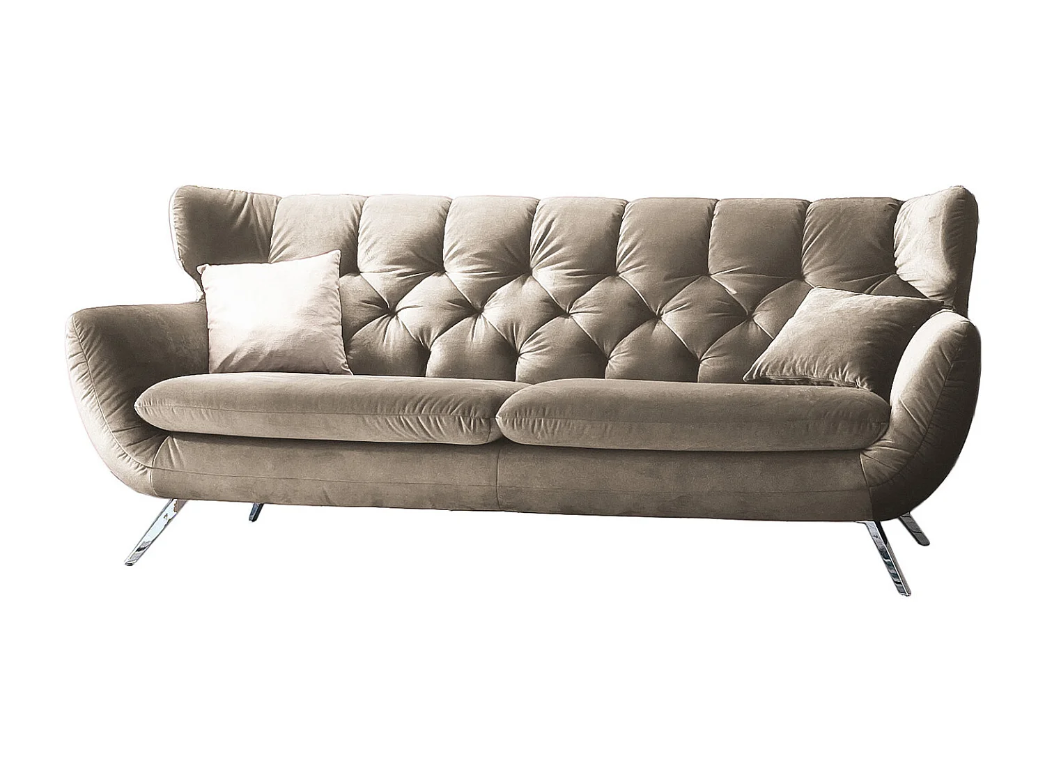Sofa - Braun Velvet - CHARME