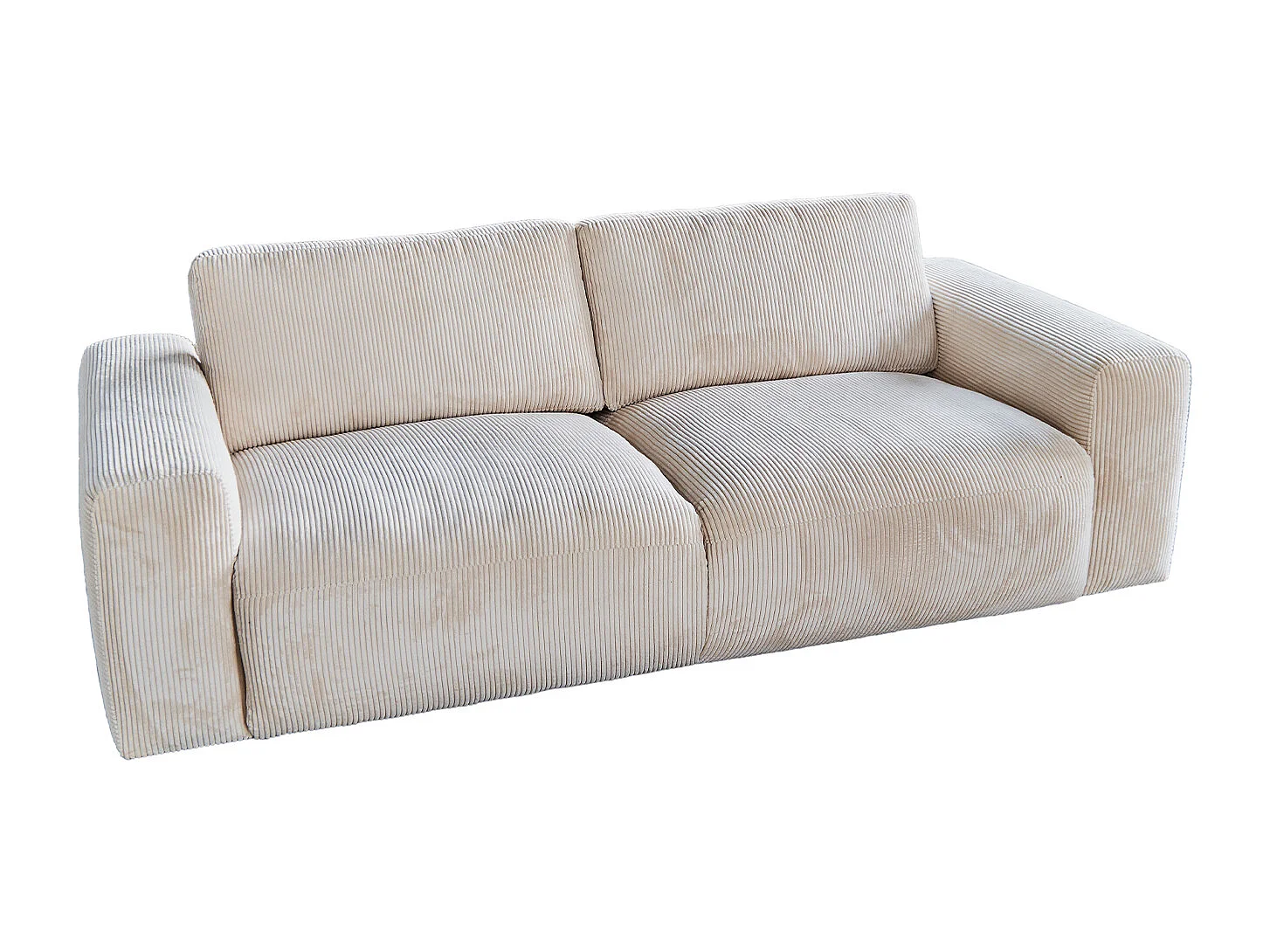Sofa - Cremeweiß Cord - BODHI