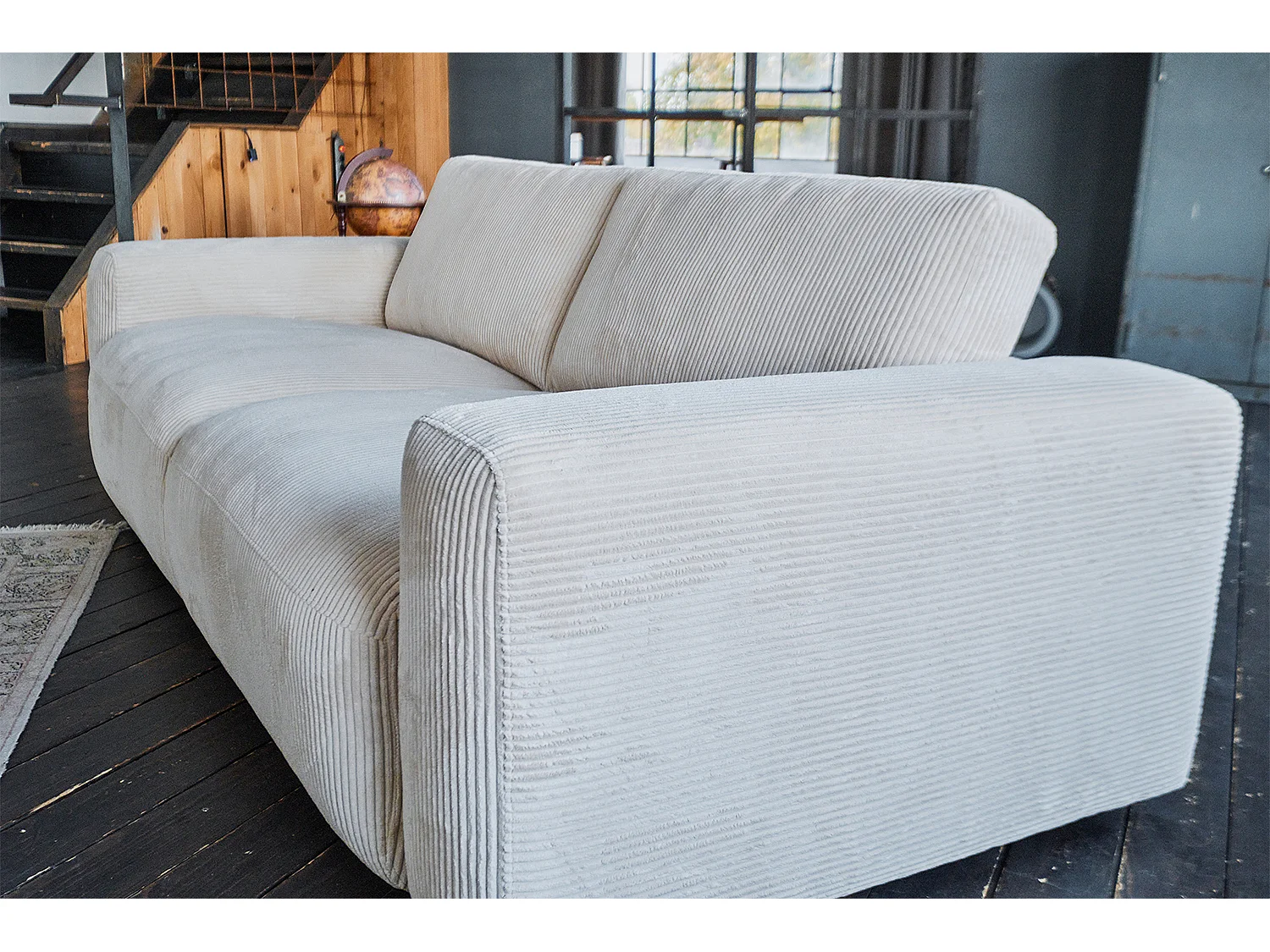 Sofa - Cremeweiß Cord - BODHI