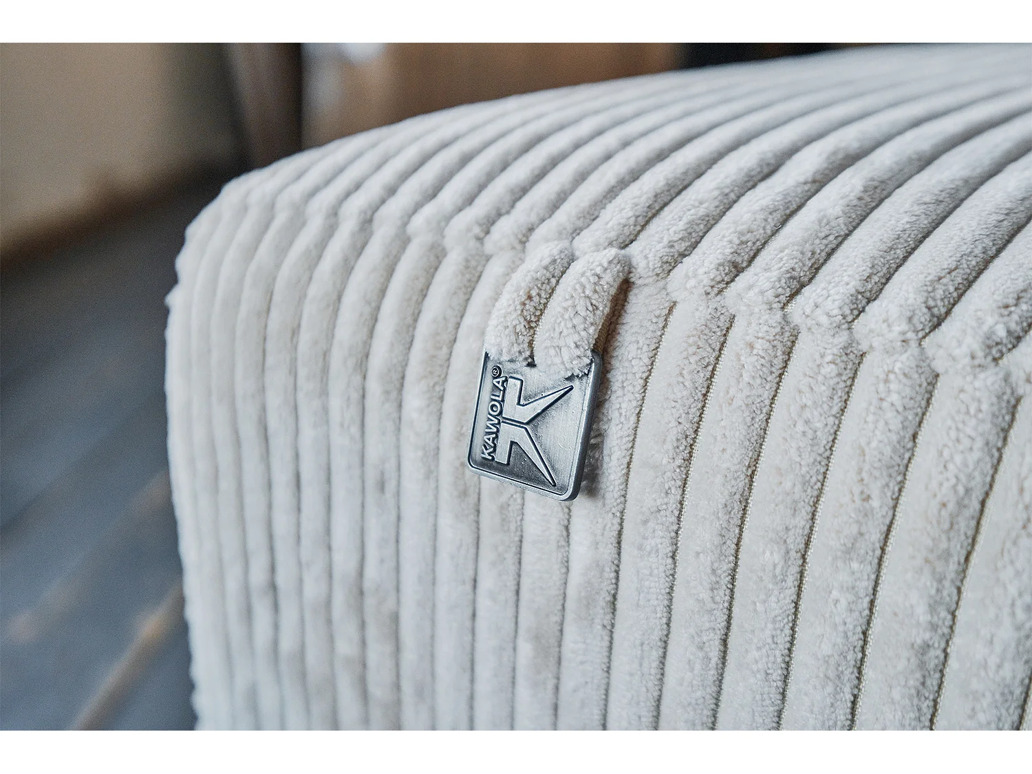 Sofa - Cremeweiß Cord - BODHI