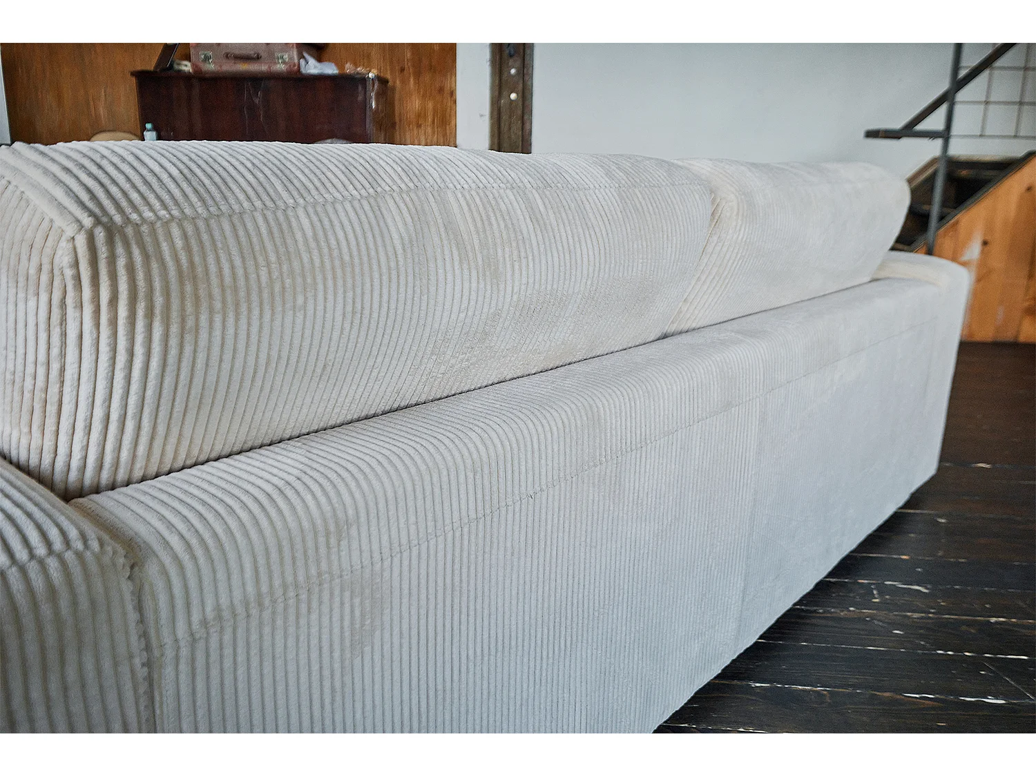 Sofa - Cremeweiß Cord - BODHI