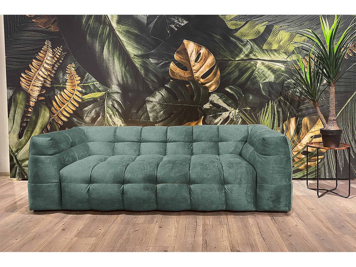 Sofa - Petrol Velvet - ROSARIO