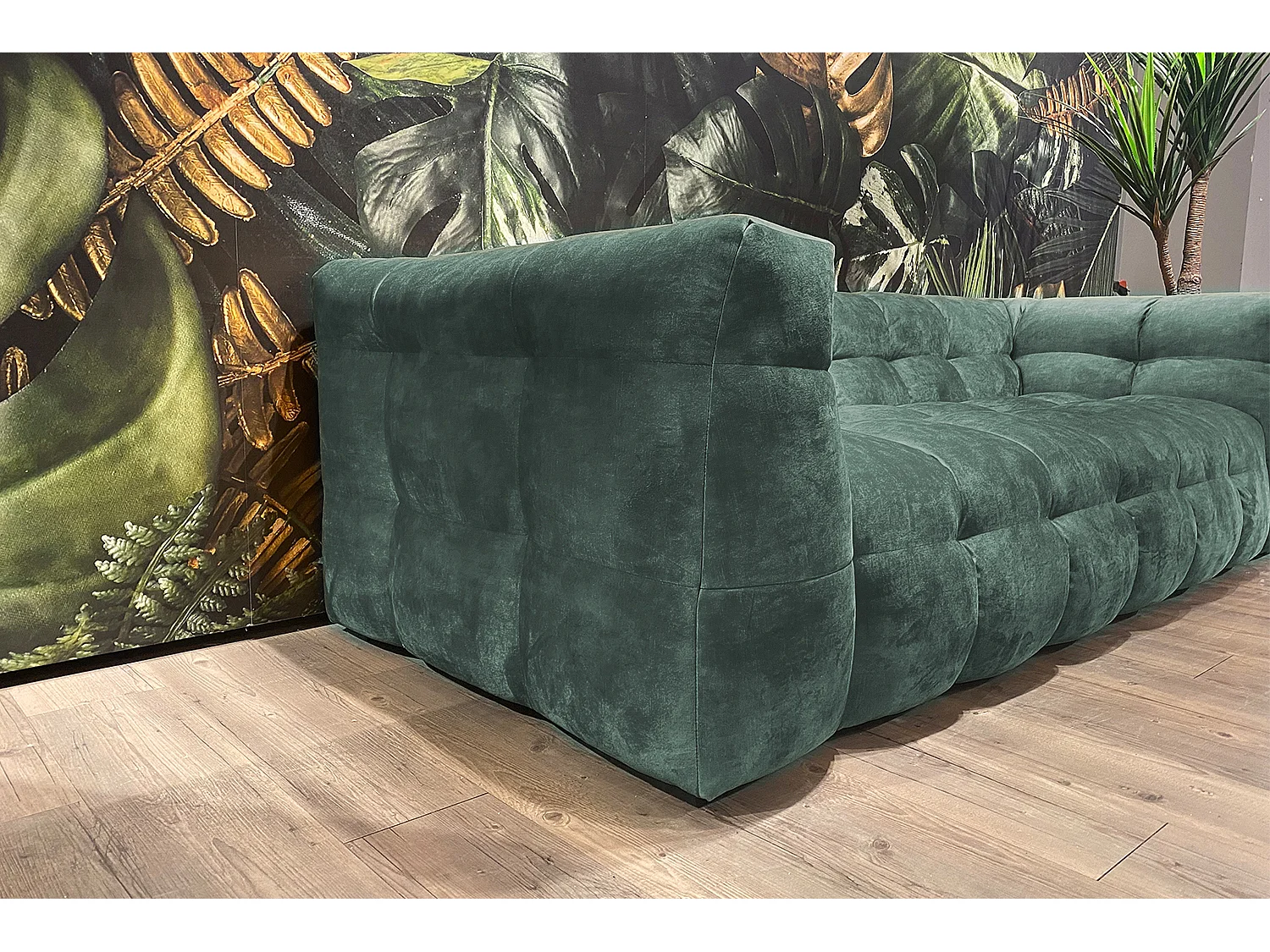 Sofa - Petrol Velvet - ROSARIO