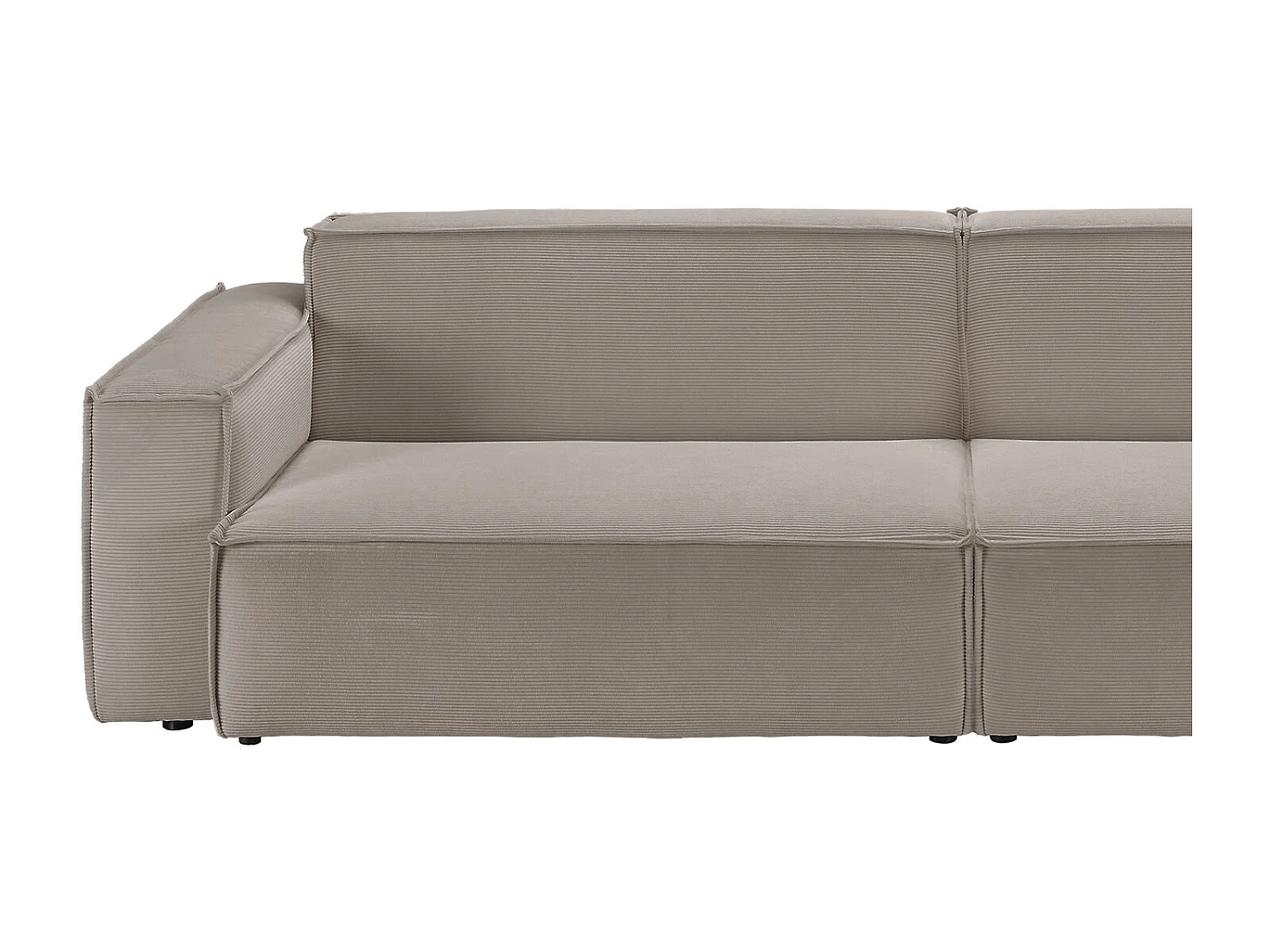 Sofa - Grau Cord - SAMU