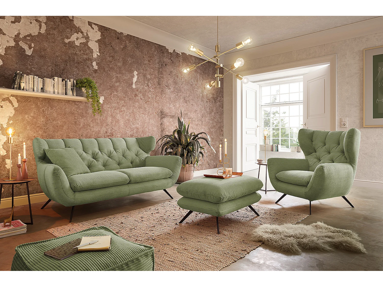 conjunto - Verde Pana - CHARME