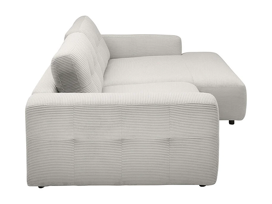 Hoekbank - Lichtgrijs Koord - MIKA