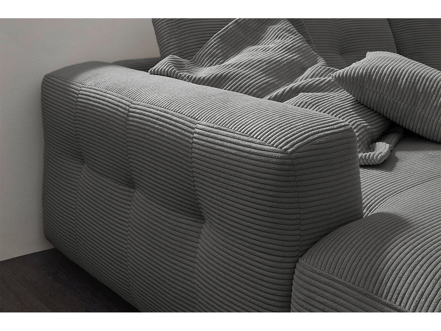 Sofá - Gris Pana - MIKA