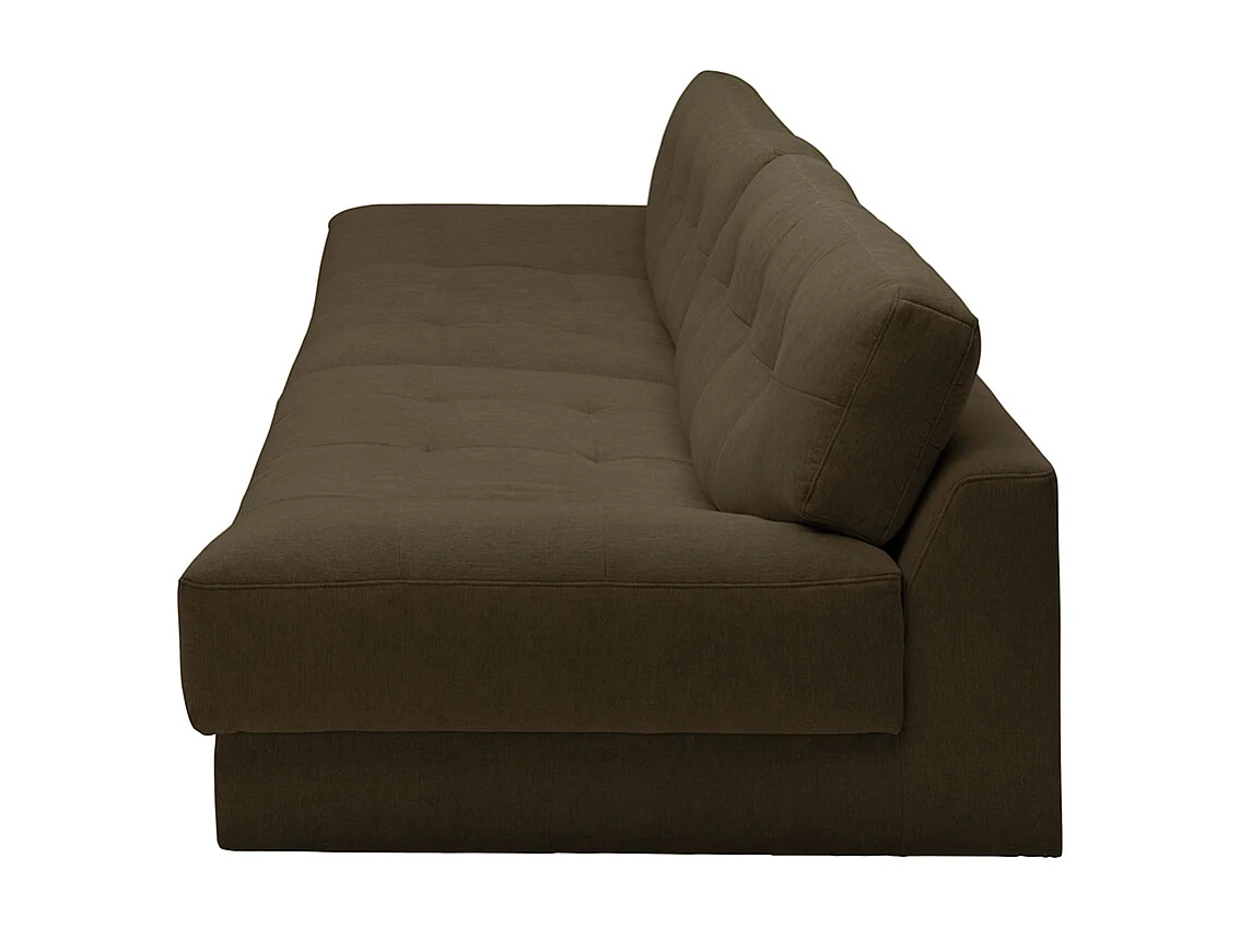 MOZZA - Donkerbruin Geweven stof - MOZZA