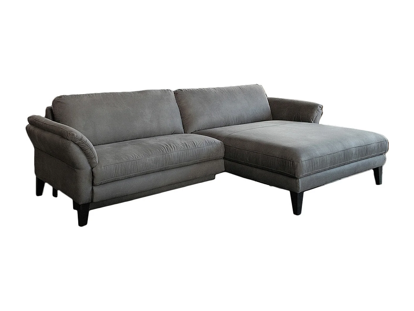 Canapé - Gris tissu tissé - MALTA