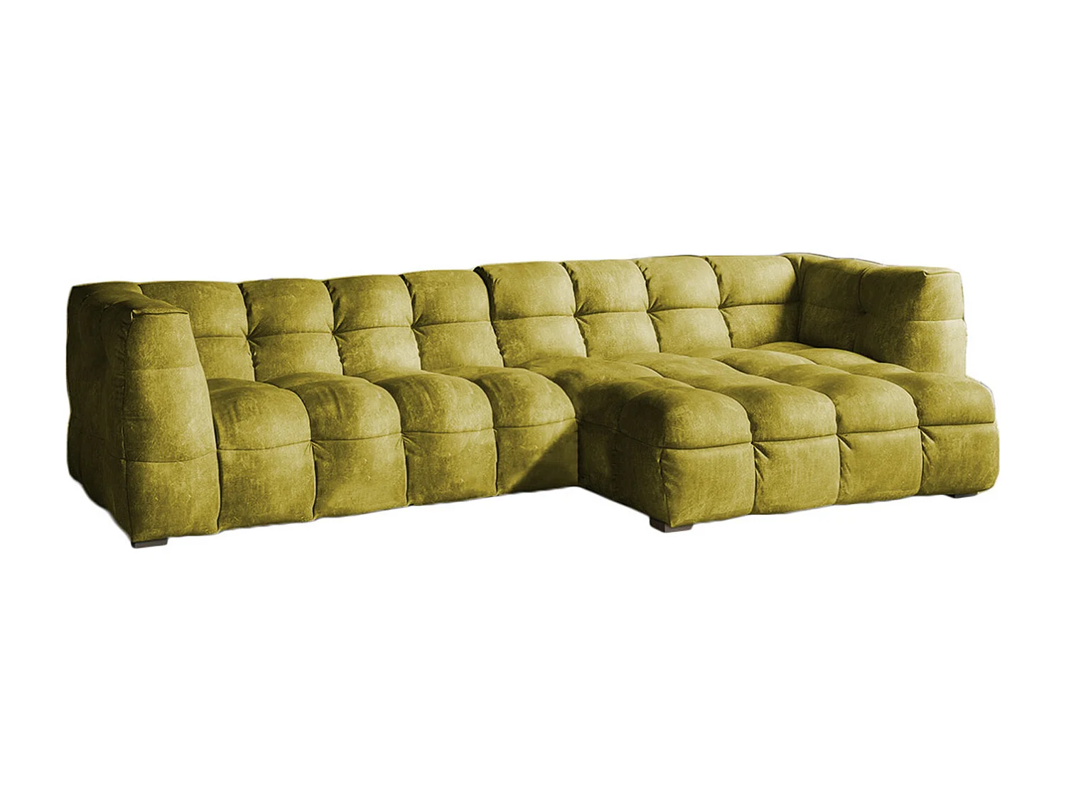 Ecksofa - Grün Velvet - ROSARIO