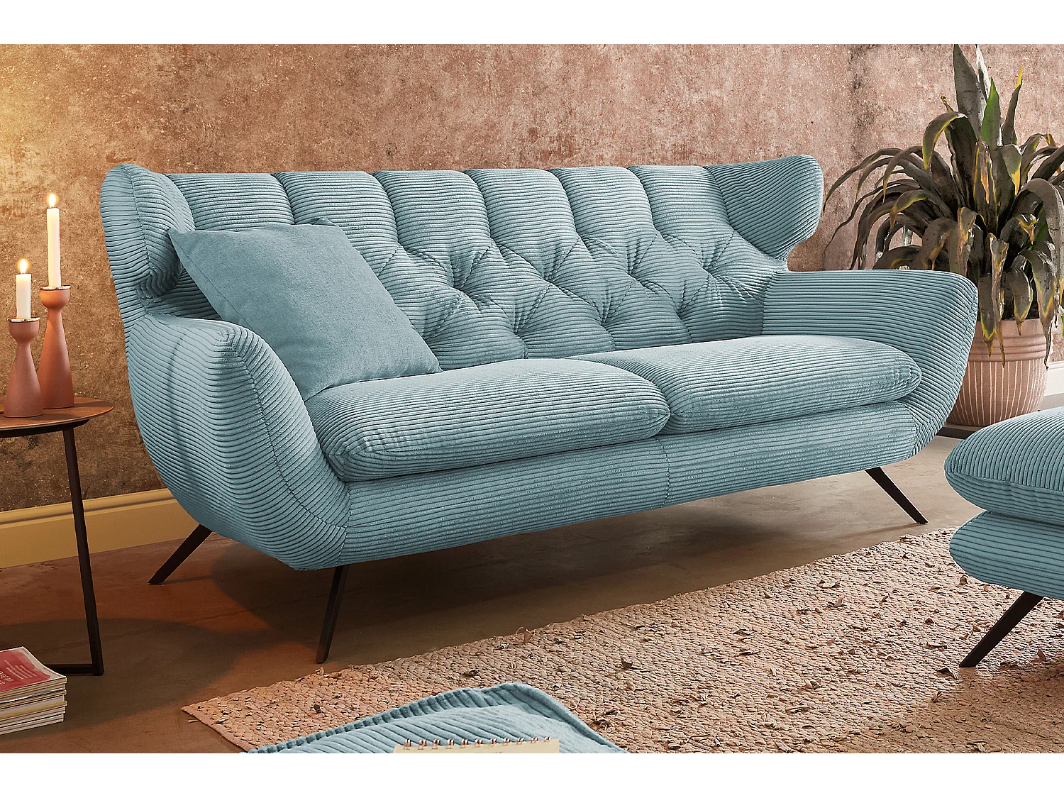 Bank - Blauw Koord - CHARME