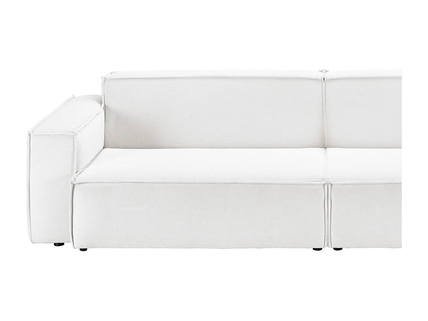 Sofa - Weiß Cord - SAMU