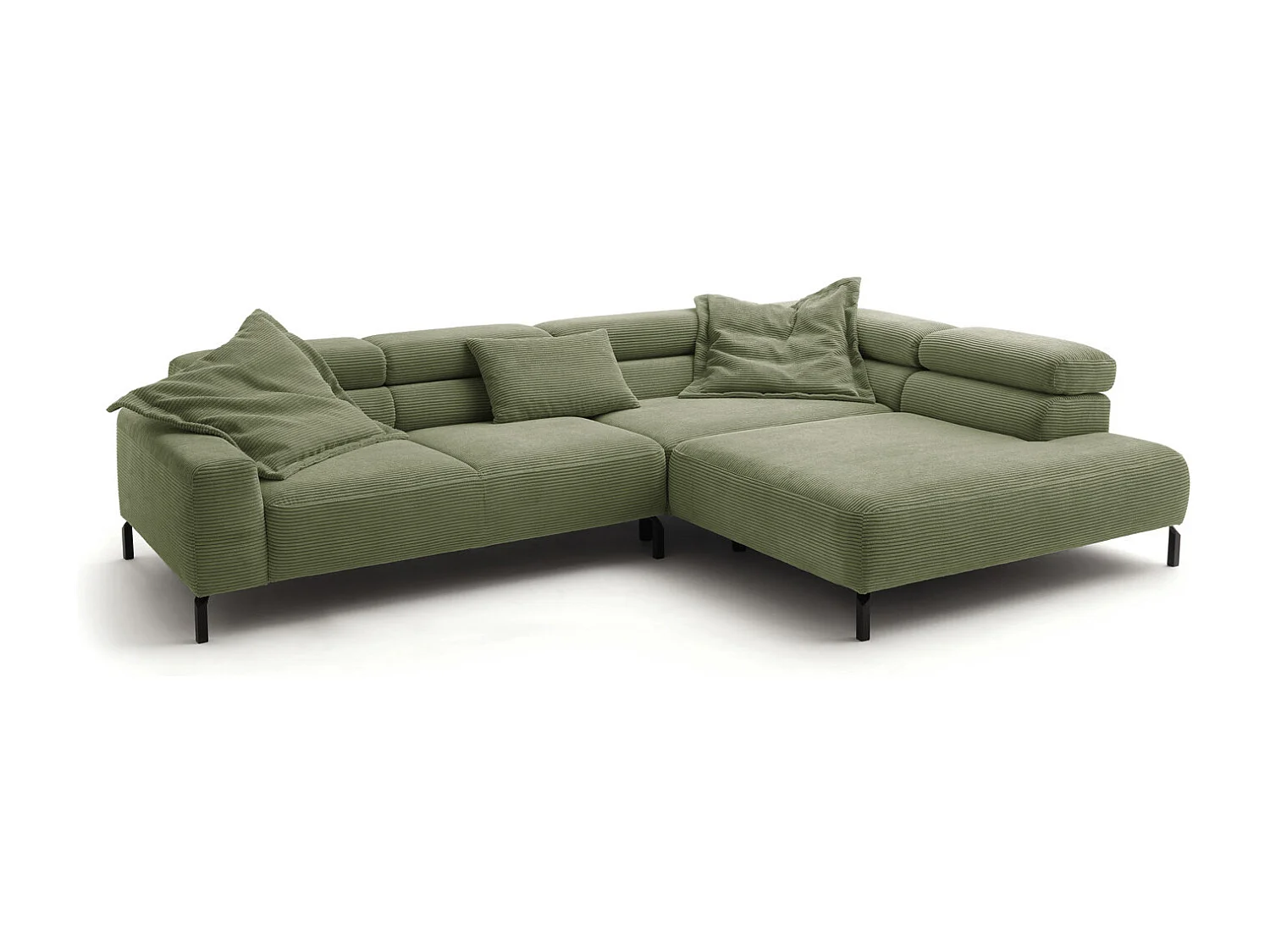 Hoekbank - Groen Koord - DELIA