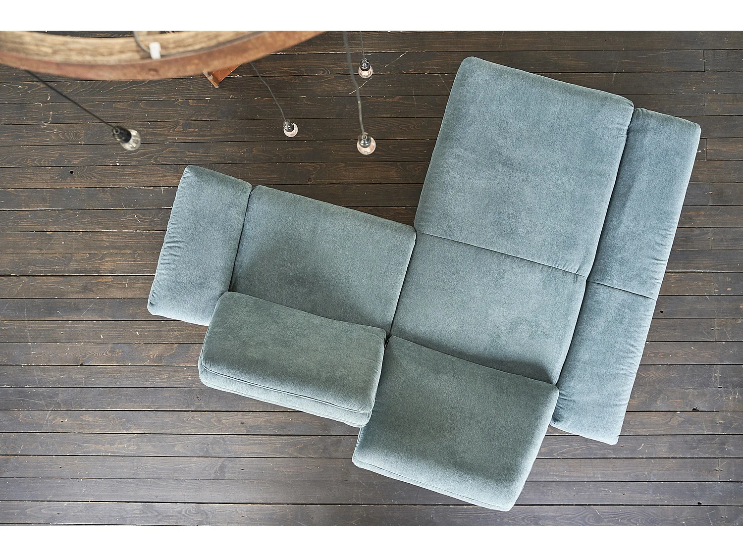 Sofá - Petróleo Madera - NINO