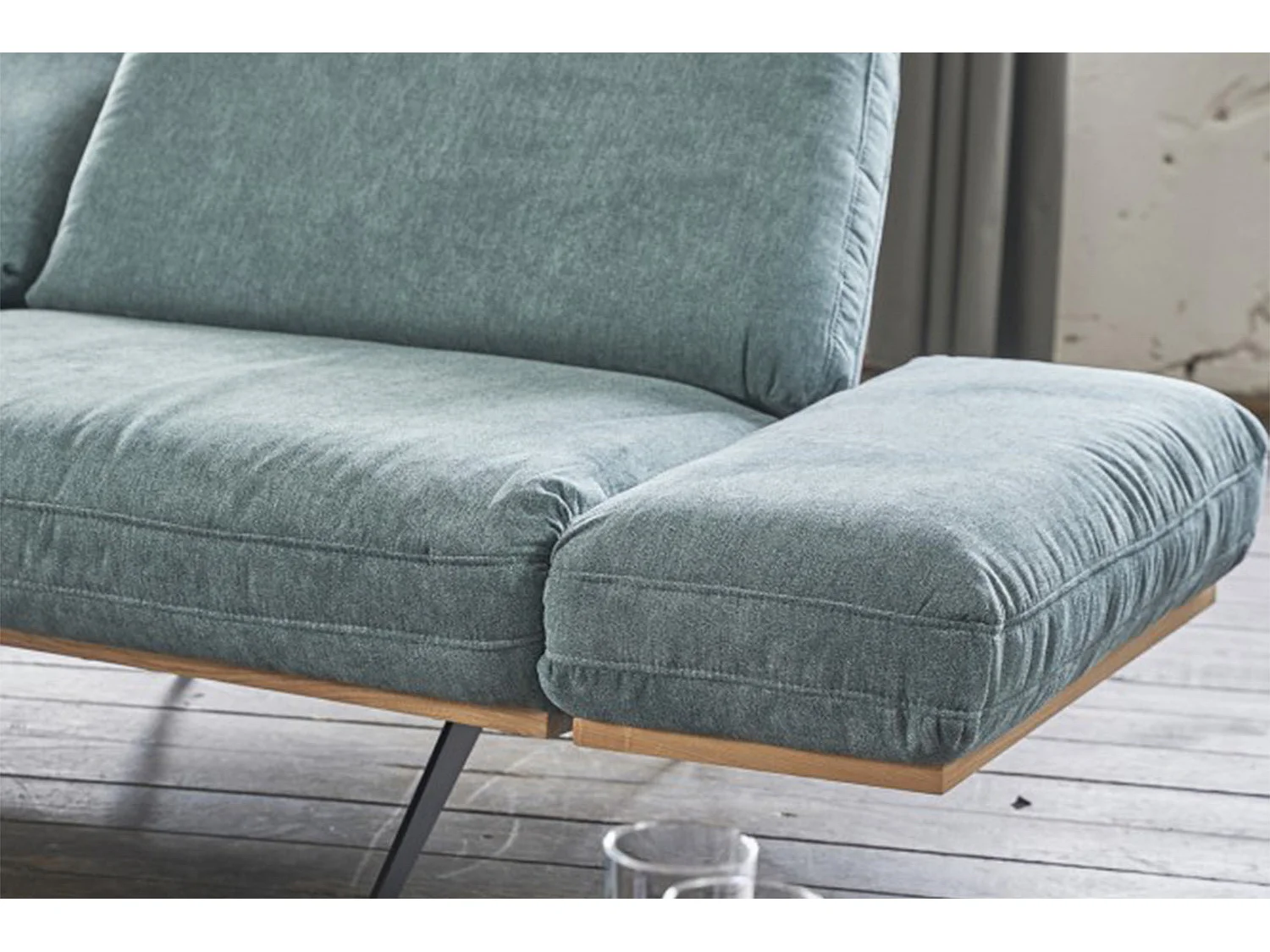 Sofá - Petróleo Madera - NINO