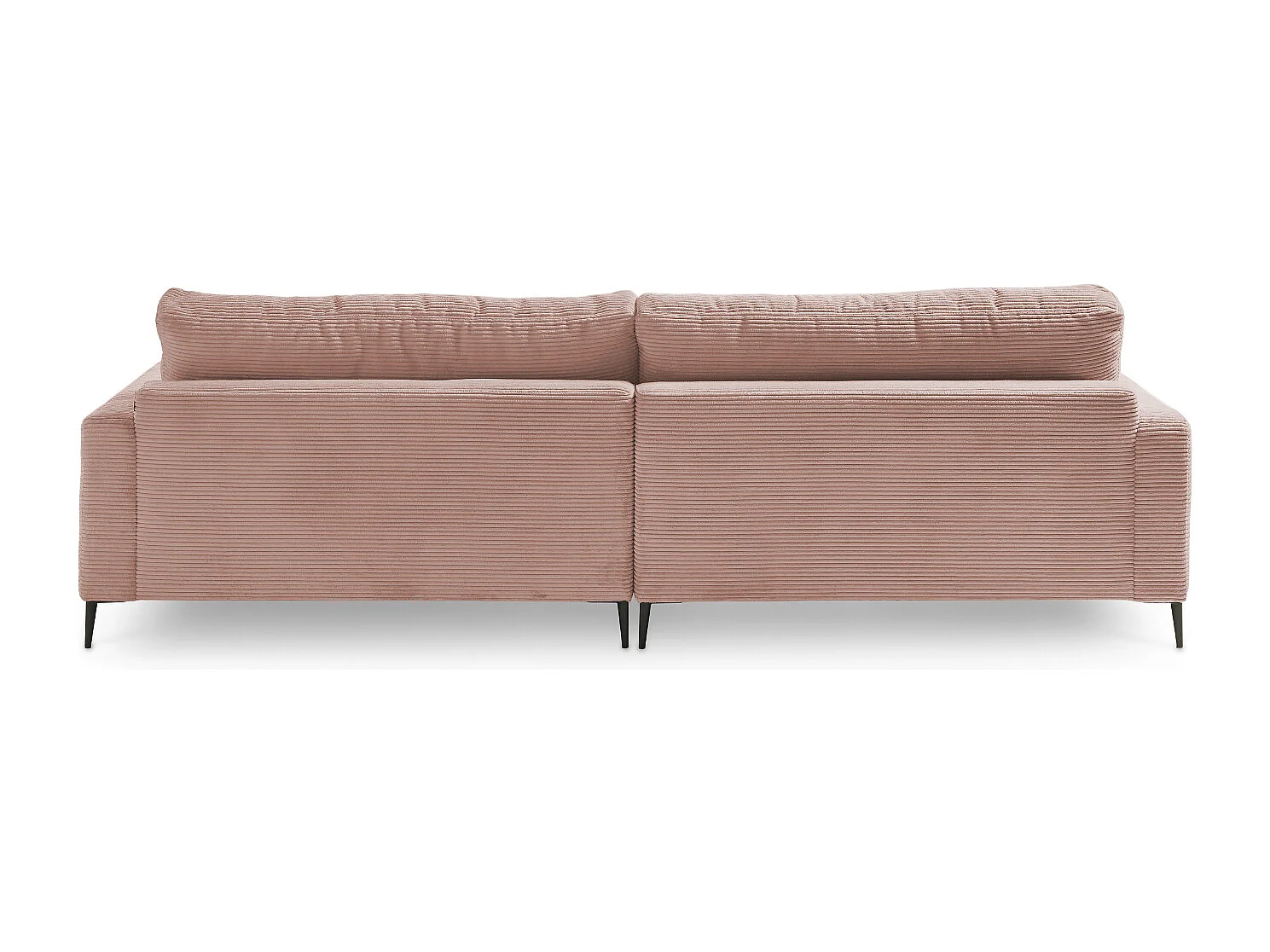 Ecksofa - Pink Cord - CARA
