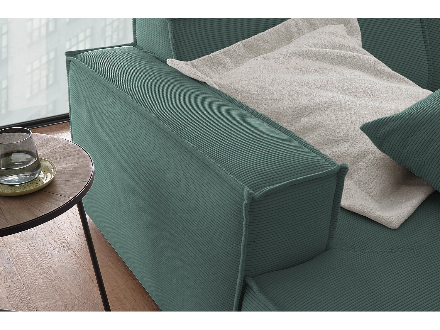 Bigsofa - Grün Cord - SAMU