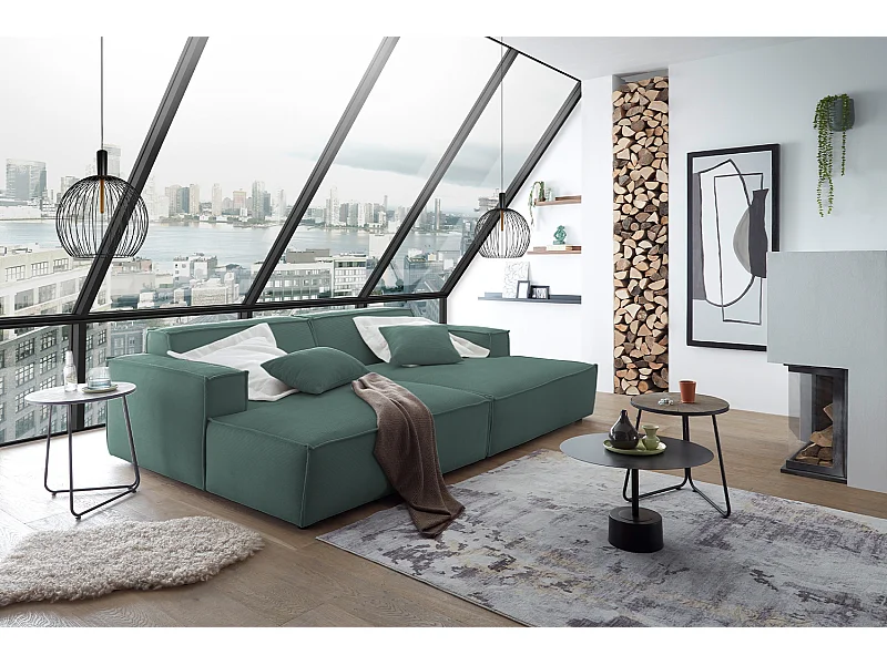 Divano - verde Velluto a coste - SAMU