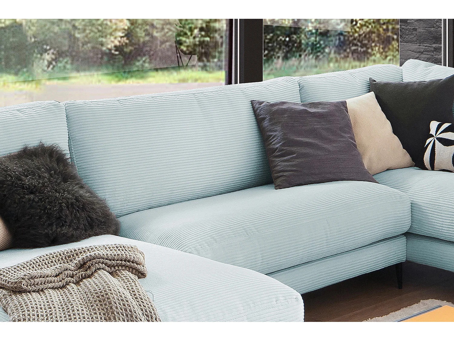 Levend - Lichtblauw Koord - CARA