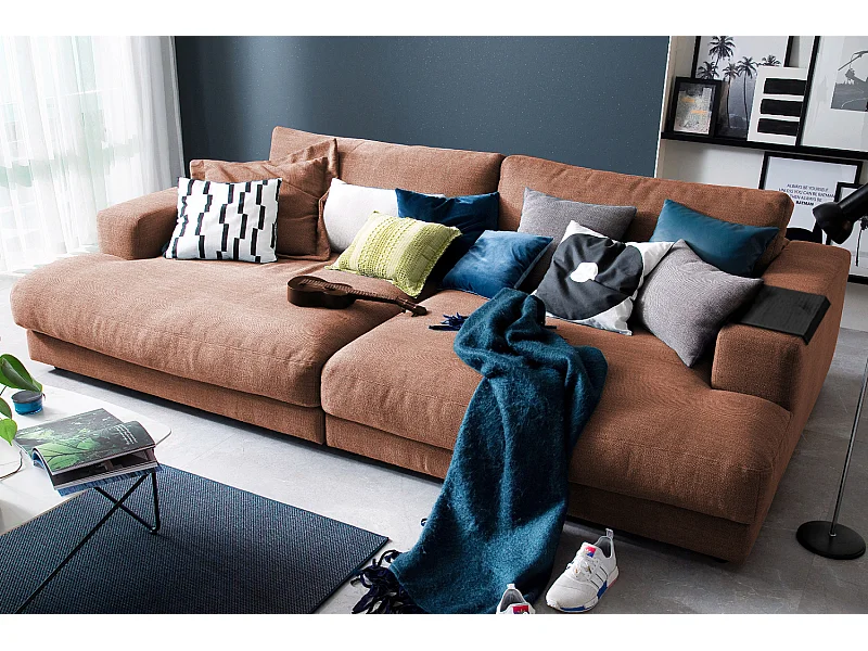 Big - Braun Webstoff - MADELINE