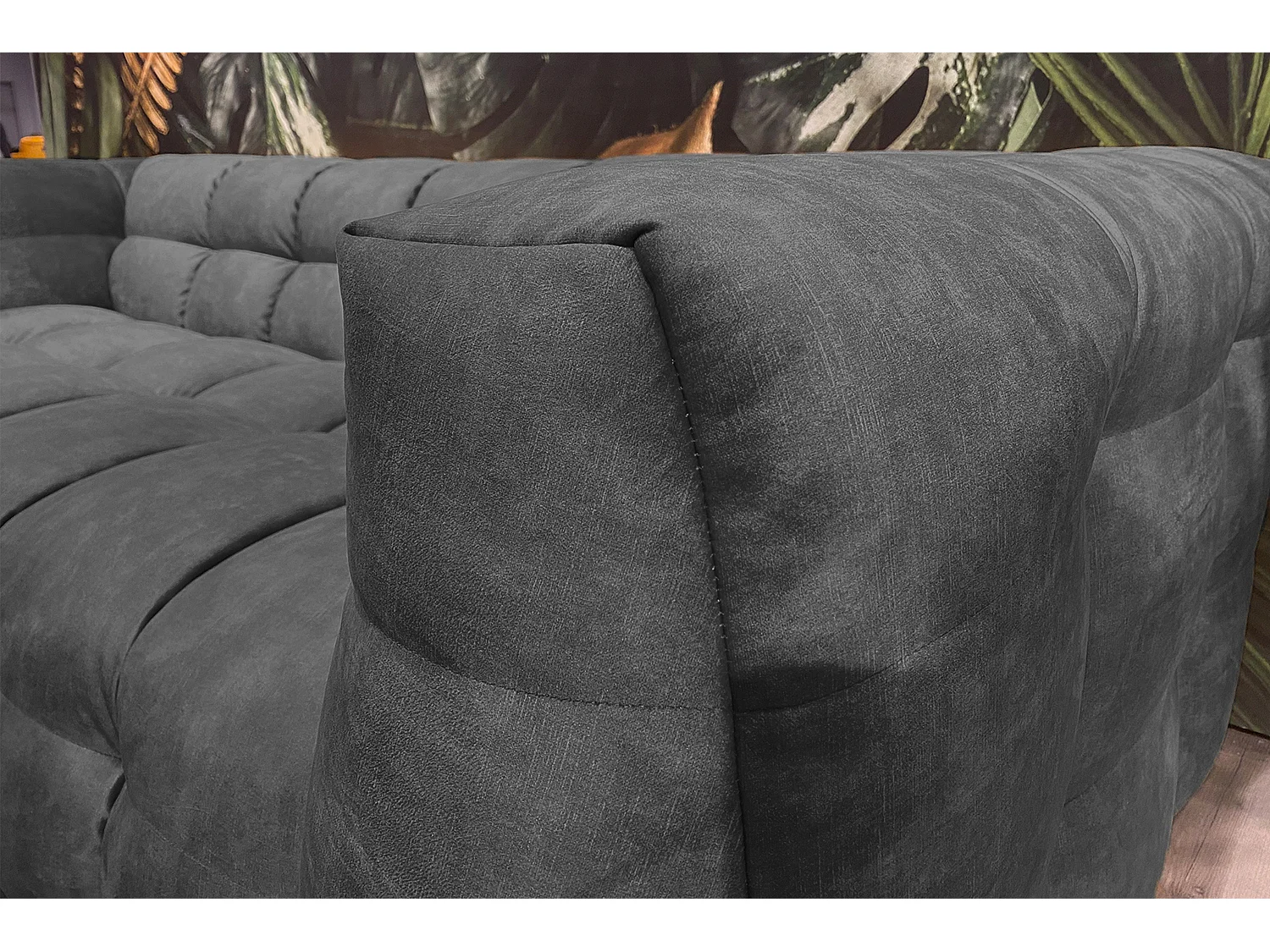 Sofa - Anthrazit Velvet - ROSARIO