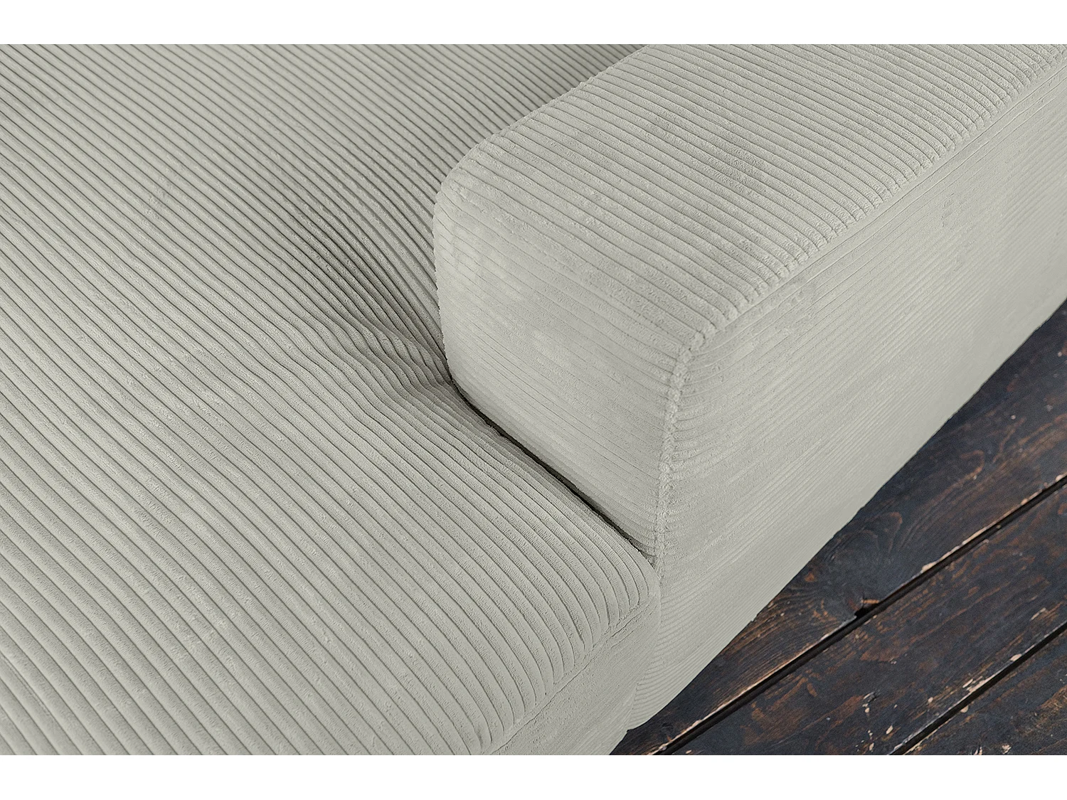 Sofá extra ancho - gris claro Pana - MADELINE