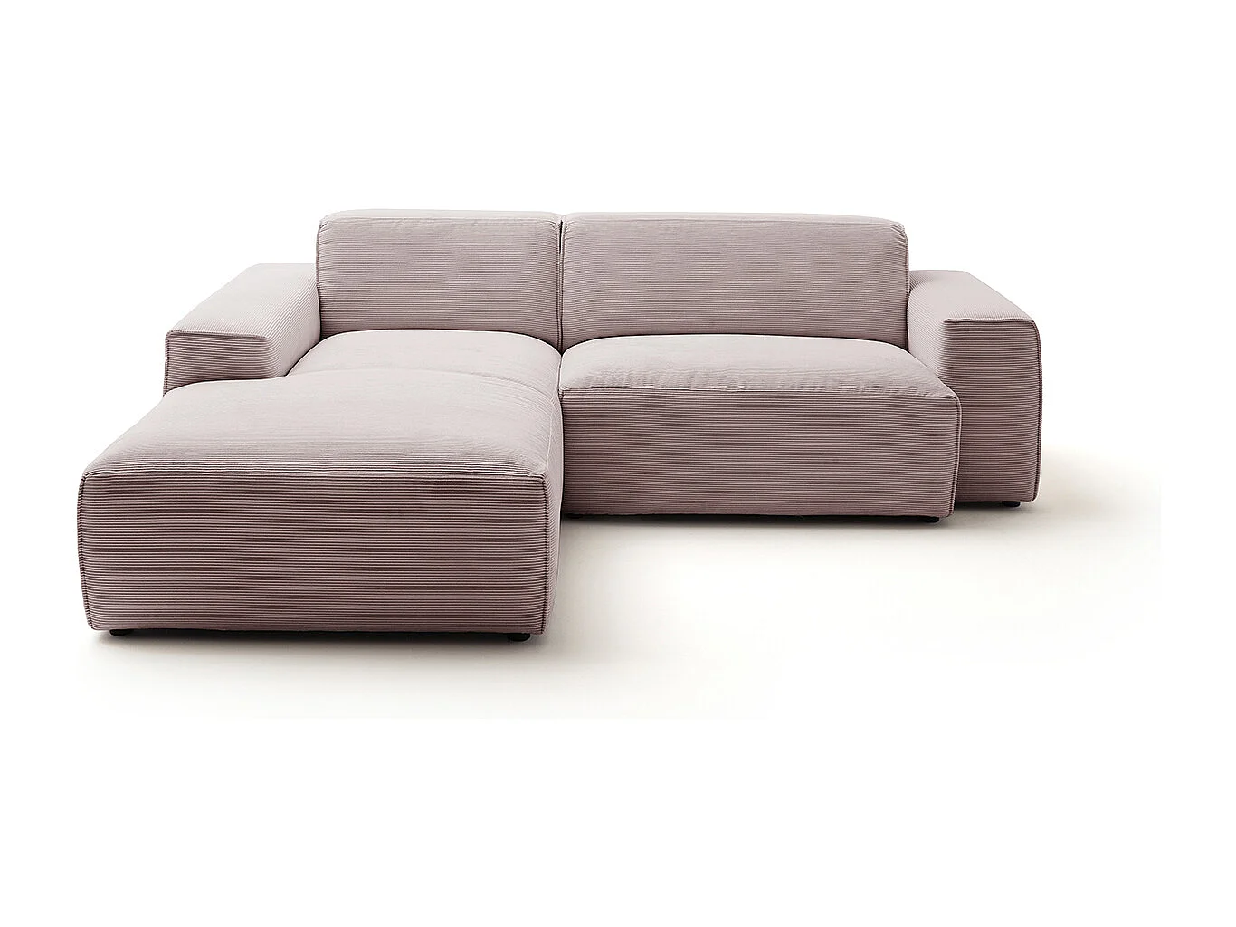 Ecksofa - Pink Cord - RANI