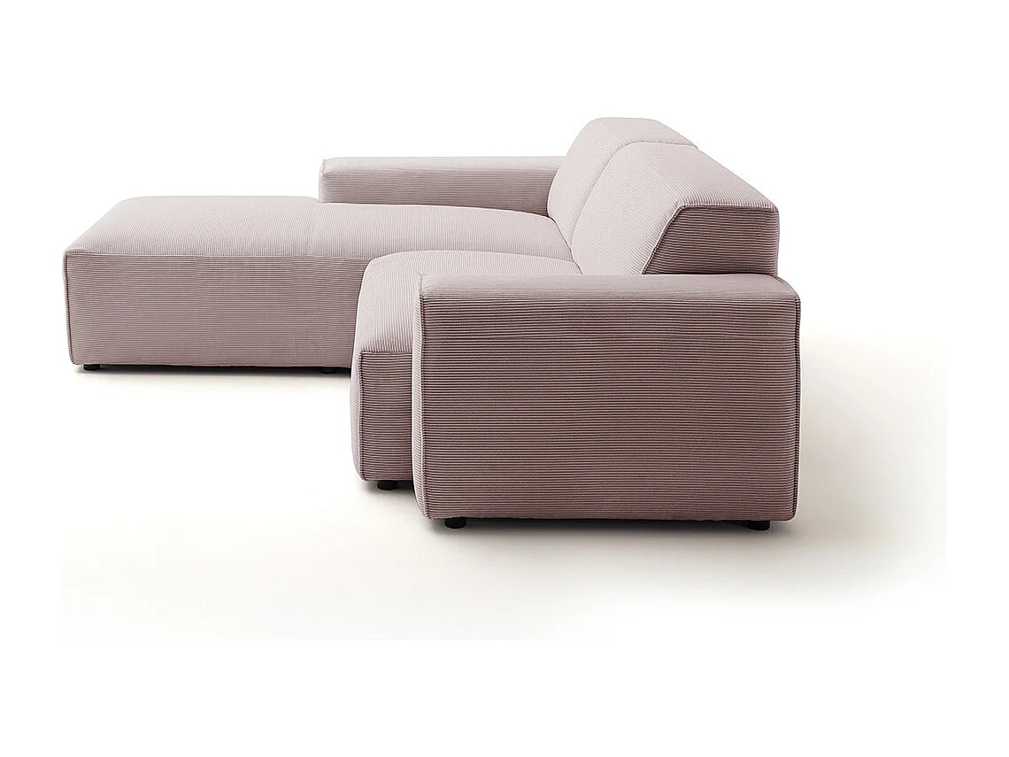 Ecksofa - Pink Cord - RANI