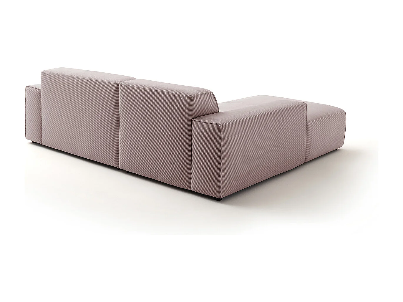 Ecksofa - Pink Cord - RANI