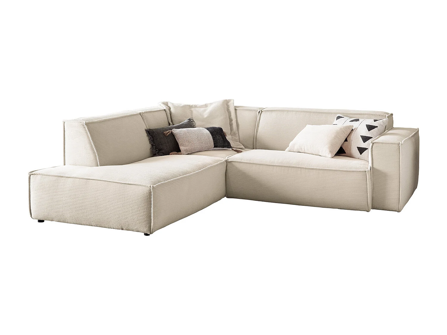 Hoekbank - Crème wit Koord - SAMU