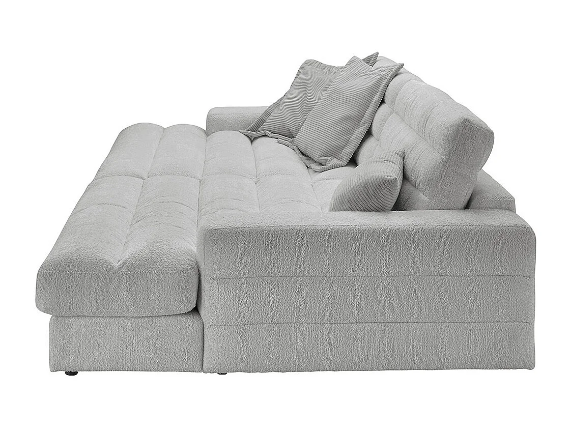 Grote - Grijs Geweven stof - LANA