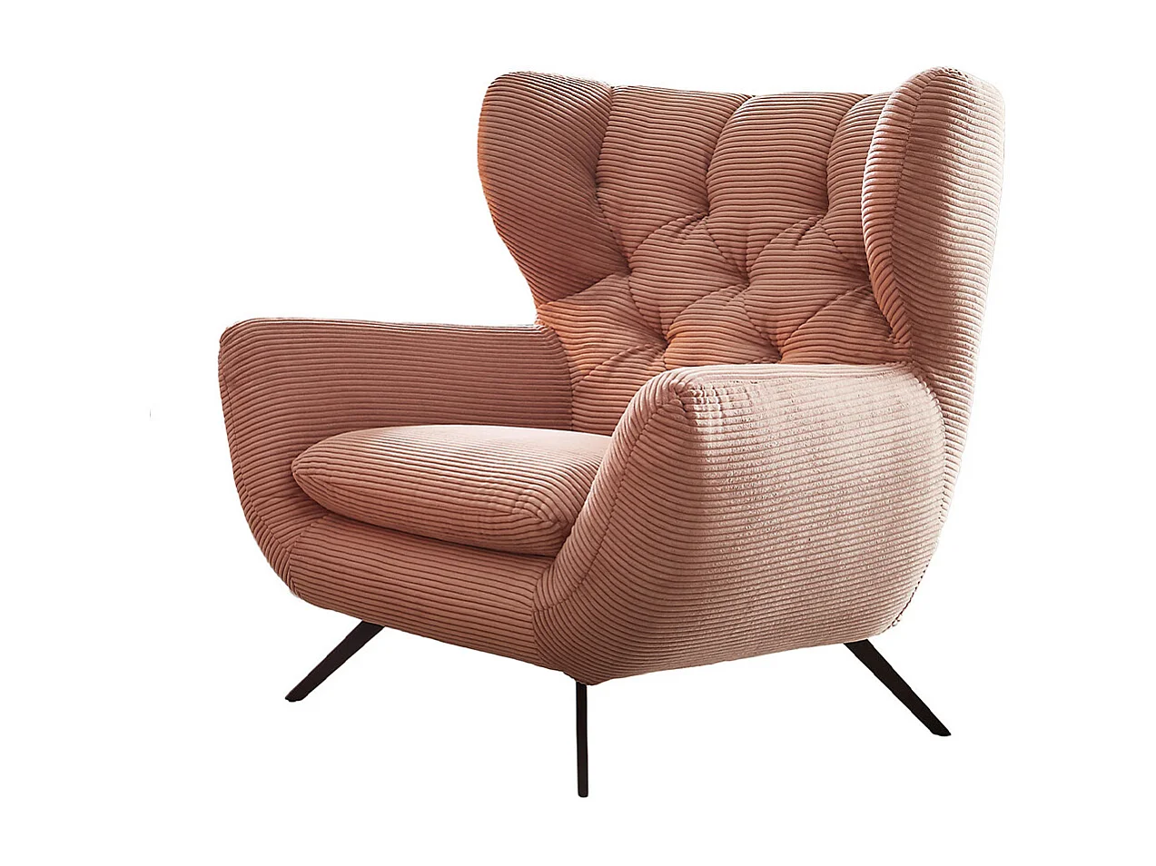 Sillones orejeros - Rosado Pana - CHARME
