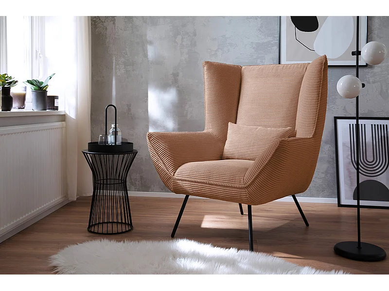 Sessel - Braun Cord - IVA