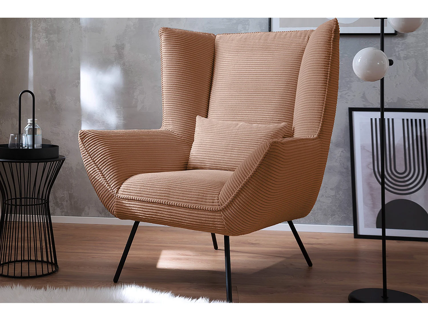 Fauteuil - Bruin Koord - IVA