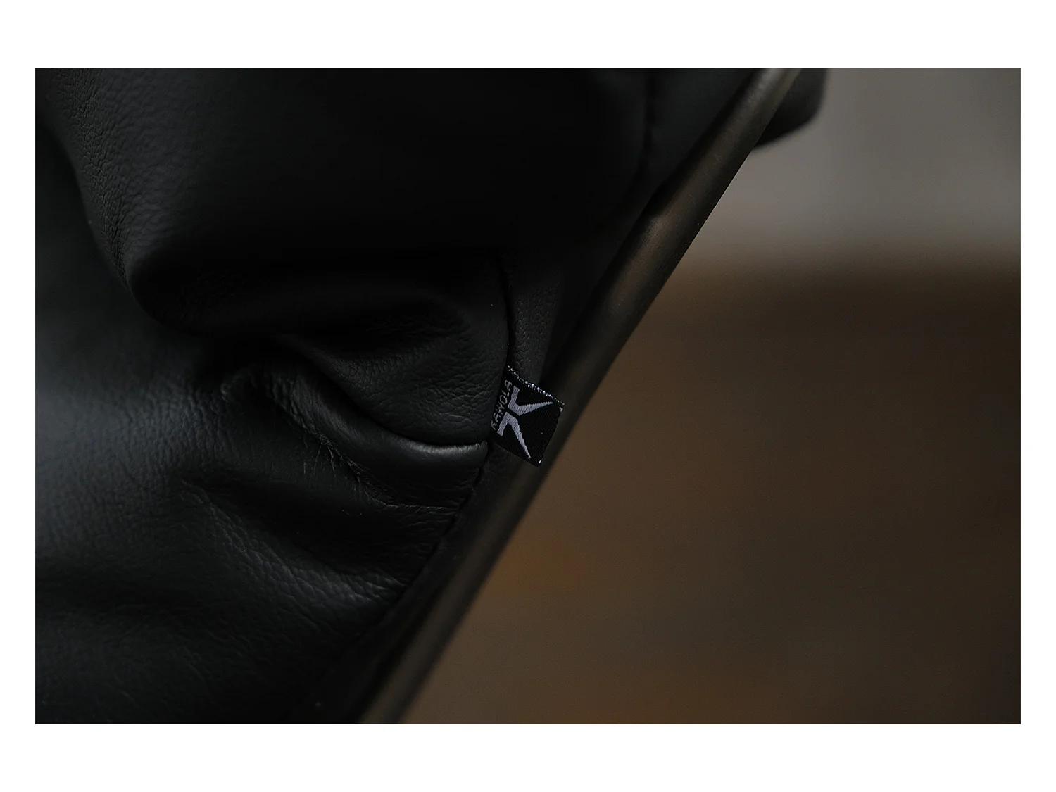 Sessel - Schwarz Leder - ROWA