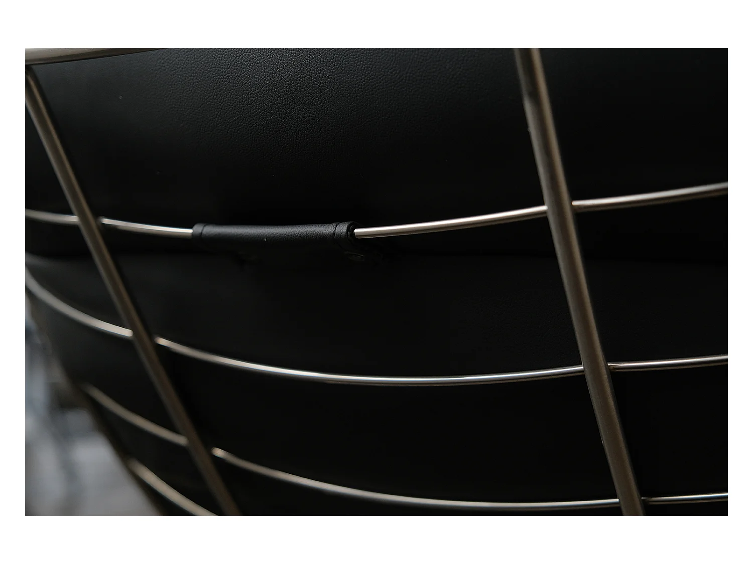 Sessel - Schwarz Leder - ROWA