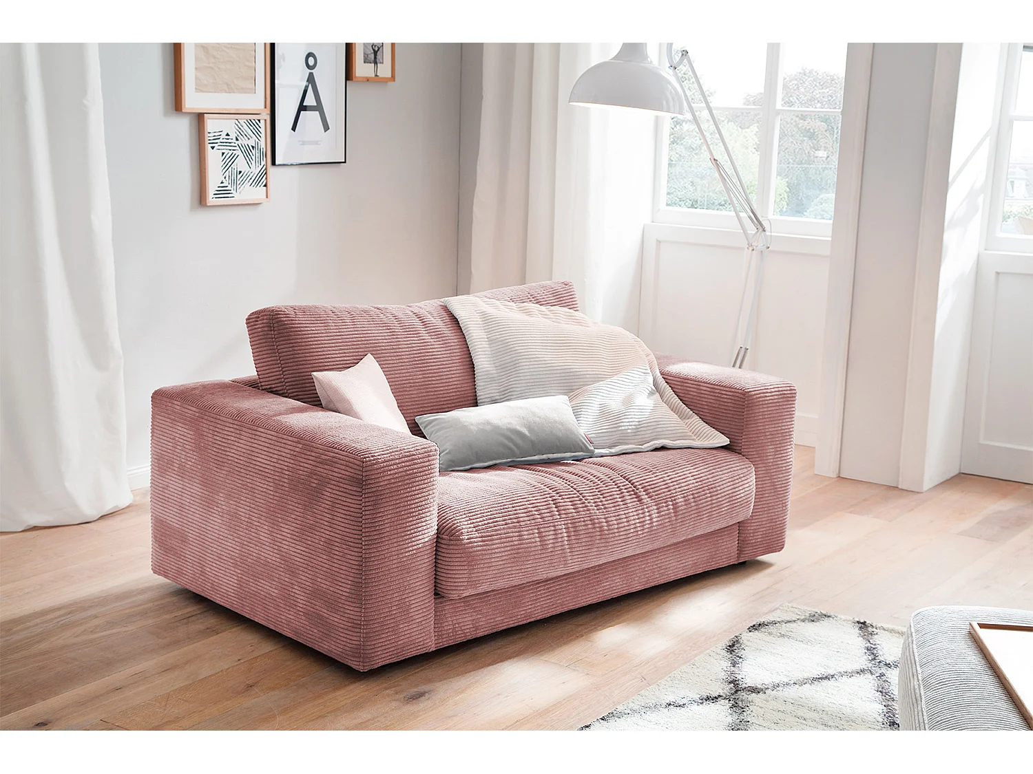 Relaxsessel - Pink Cord - MADELINE