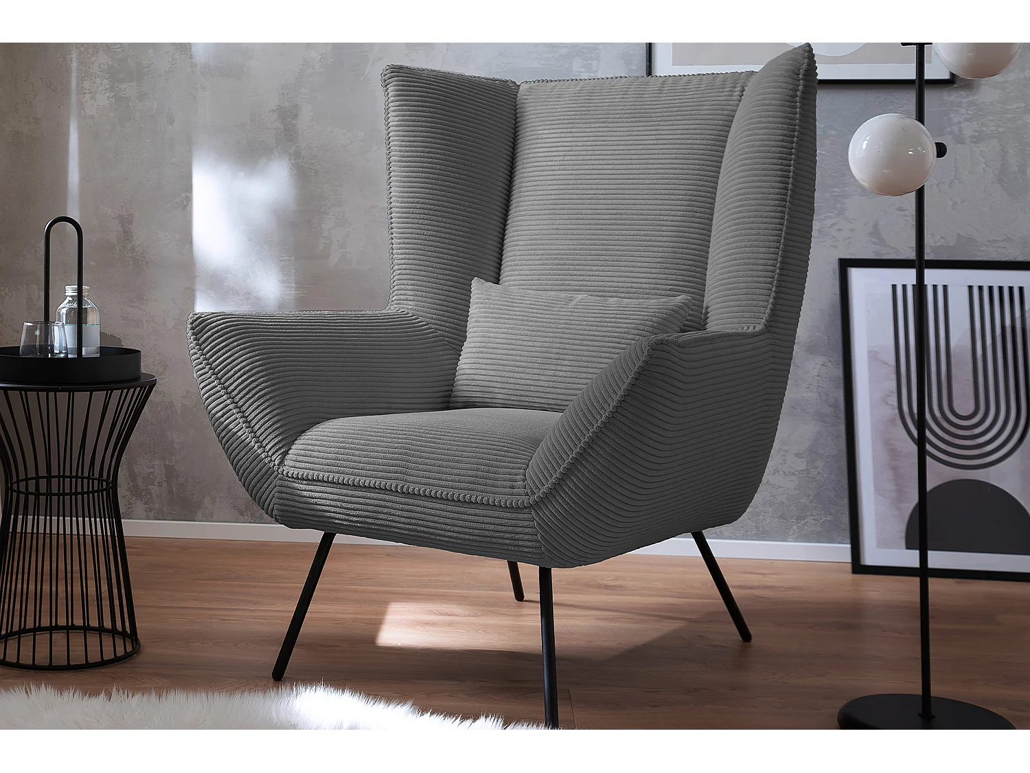 Sillones relax - Gris Pana - IVA