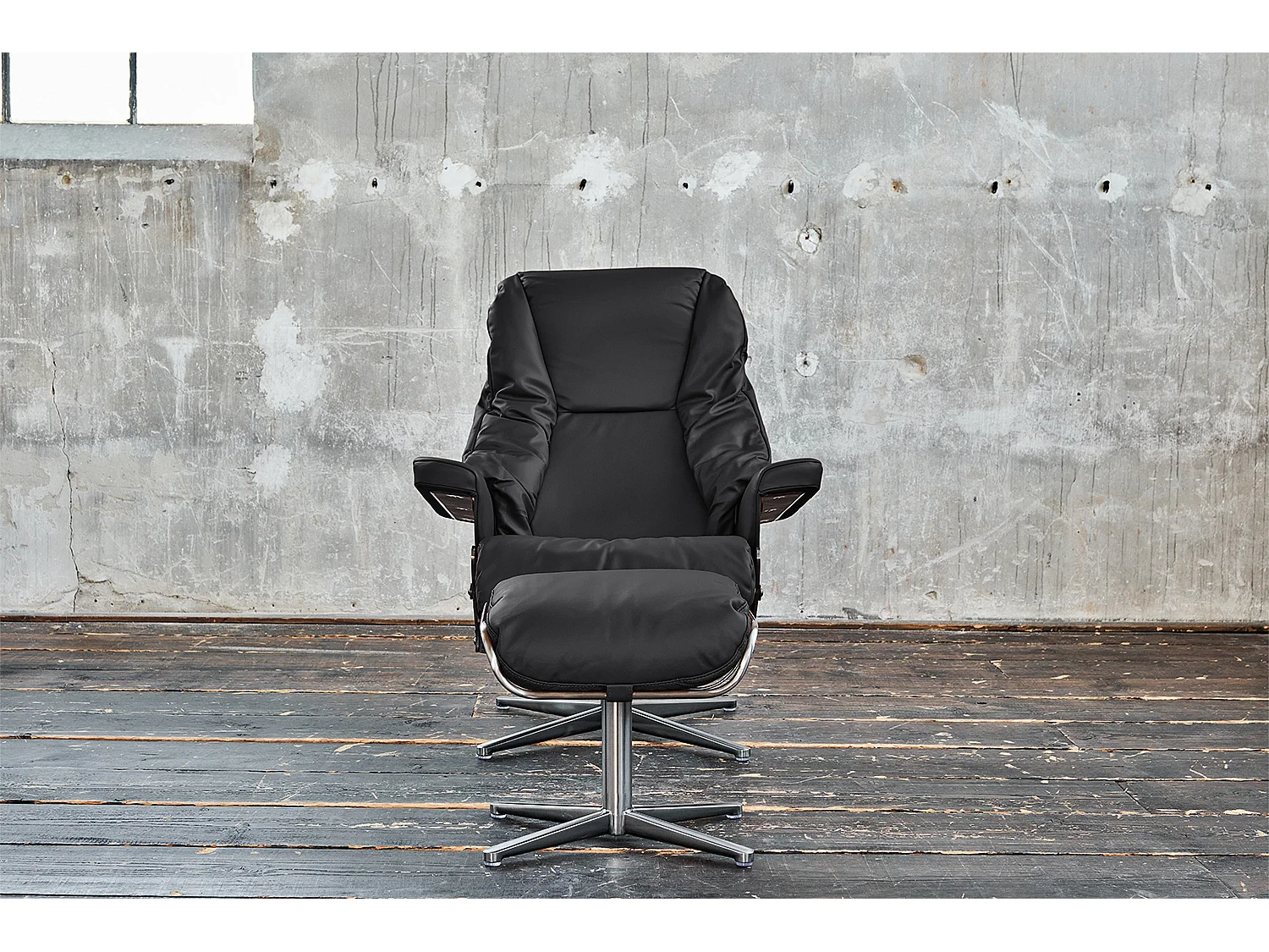 Sillón - Negro piel - MODO