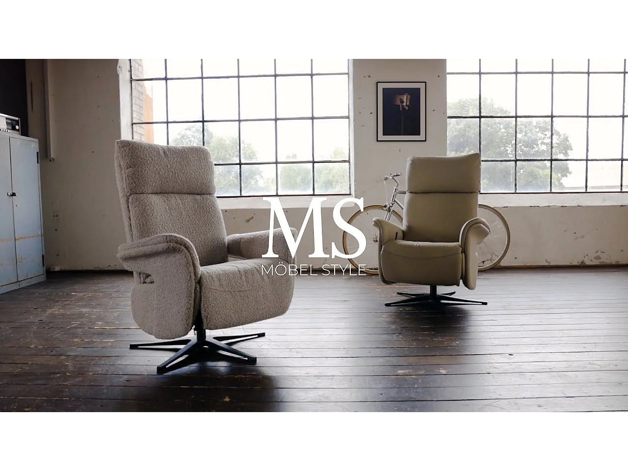 Fauteuil - marron cuir - NAMA