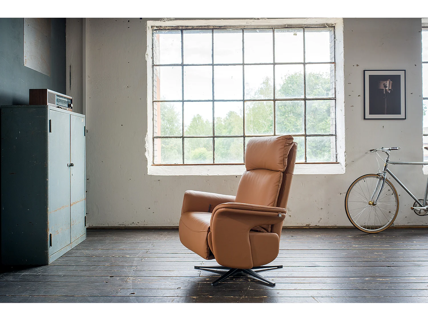 Sillón - marrón piel - NAMA